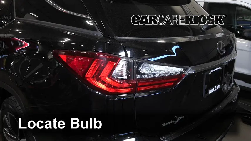 2018 Lexus RX350L 3.5L V6 Luces Luz trasera (reemplazar foco)